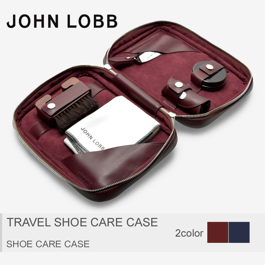 【5/25限定！最大全額Pバック★要エントリー】JOHN LOBB ジョンロブ シューケアケース トラベルシューケアケース TRAVEL SHOE CARE CASEXC0109L 1U メンズ