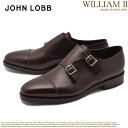 《今だけ！店内全品ポイントアップ》JOHN LOBB ジョンロブ ドレスシューズ ブラウン ウィリアム 2 WILLIAM II 232192L 2Y メンズ ブランド フォーマル カジュアル ビジネス ベルト オフィス スーツ レザー 紳士靴 革 定番 革靴 誕生日 プレゼント ギフト