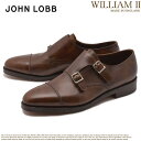 《今だけ！店内全品ポイントアップ》JOHN LOBB ジョンロブ ドレスシューズ ブラウン ウィリアム 2 WILLIAM II 232192L 5P メンズ ブランド フォーマル カジュアル ビジネス ベルト オフィス スーツ レザー 紳士靴 革 定番 革靴