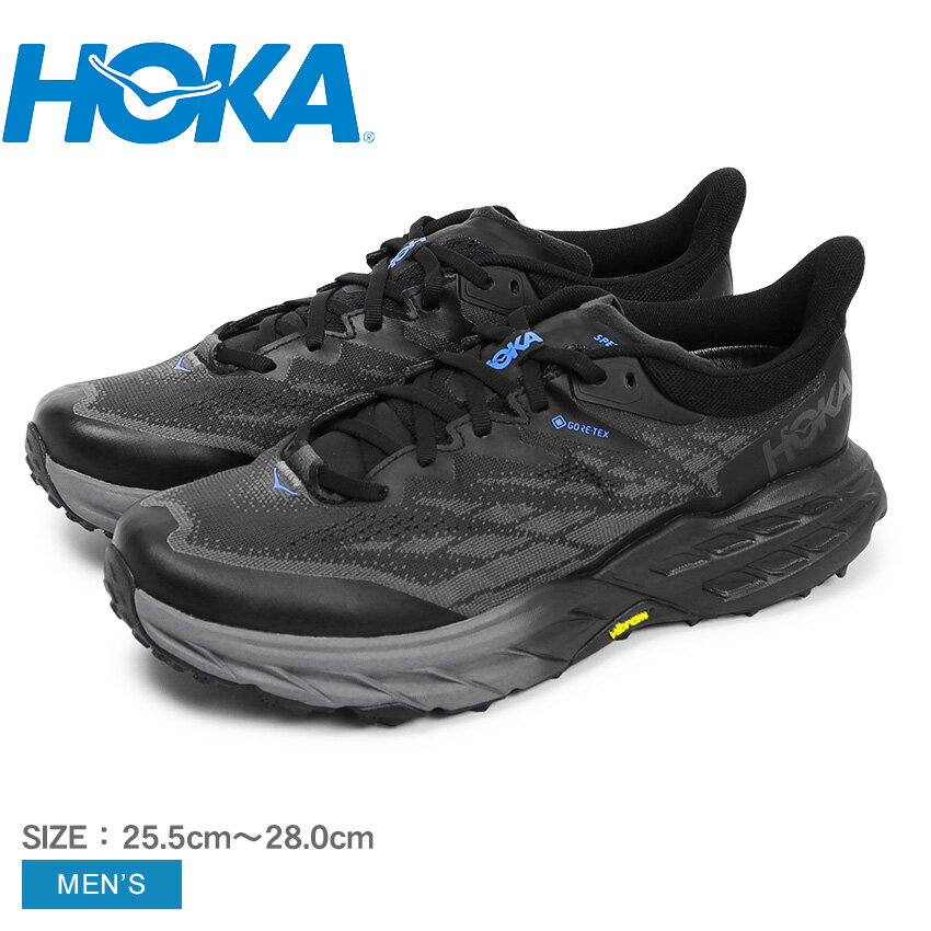 【今だけクーポン配布中】ホカオネオネ トレイルランニングシューズ メンズ スピードゴート 5 ゴアテックス HOKA ONEONE SPEEDGOAT 5 GTX 1127912 靴 スニーカー ブランド おしゃれ 人気 おすすめ 耐水 撥水 はっ水 透湿 タウンユース 街履き トレラン ナイトラン