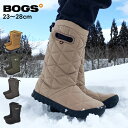【今だけクーポン配布中】スノーブーツ レディース メンズ BOGS ボグス ロング ブーツ ウィンターブーツ スノーシューズ 防寒 保温 防水 滑りにくい 滑ら...