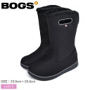 【今だけクーポン配布中】ボグス BOGS スノーブーツ ブラック ウィメンズ ミッド ブーツ キルティング WOMENS MID BOOT QUILTING レディース シューズ 雪 ブーツ ボア レインシューズ ファー 防水 保温 定番 黒 ブラック 誕生日 プレゼント ギフト 冬靴