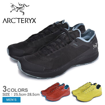 【限定クーポン発行中】アークテリクス ランニングシューズ ARC’TERYX ノーバン SL ゴアテックス NORVAN SL GTX メンズ 靴 シューズ スニーカー アウトドア スポーツ テクニカルトレイル GORE-TEX 軽量 快適 レッド イエロー ブラック 赤 黄 黒 誕生日 プレゼント ギフト