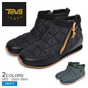 《今だけ！店内全品ポイントアップ》TEVA テバ ブーツ エンバーミッド EMBER MID メンズ 靴 シューズ スニーカー ミッドカット カジュアル アウトドア キャンパー レジャー 黒 ブラック カーキ タウンユース キャンプ 2WAY グリップ性