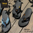 《今だけ！店内全品ポイントアップ》テバ サンダル レディース リフリップ TEVA REFLIP 1124044 テヴァ スポーツサンダル スポサン トングサンダル ブランド おしゃれ 幾何学 ジオメトリック 柄 シンプル アウトドア キャンプ フェス レジャー ビーチ 海 川 ブラック 黒