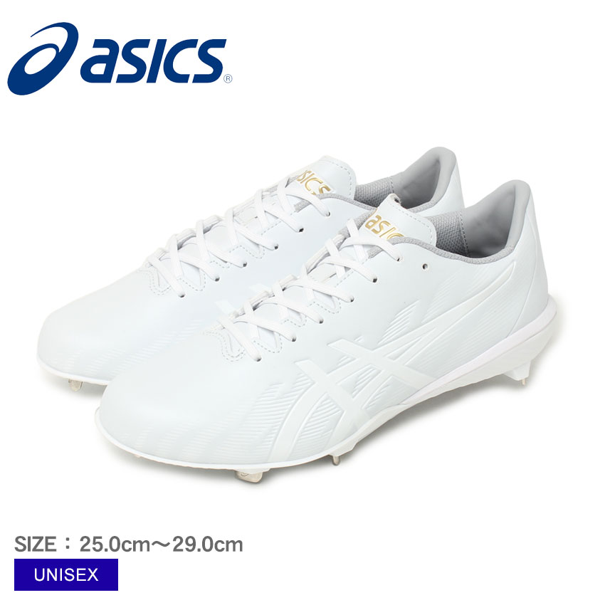 アシックス スパイク ユニセックス GOLDSTAGE MA 3 WIDE ASICS 1123A052 野球 ベースボール 野球用スパイク メンズ レディース ワイド 幅広 反発性 軽量 高硬度バー メンズ レディース