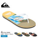 クイックシルバー サンダル メンズ MOLOKAI STRIPE 25 QUIKSILVER AQYL101431 ビーチサンダル コンフォート 軽量 耐久性 ...