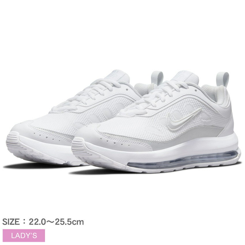 《今だけ！店内全品ポイントアップ》ナイキ ウィメンズ エアマックス AP スニーカー NIKE WMNS AIR MAX AP レディース CU4870 102 ホワイト 白 シューズ ローカット ブランド スポーティ カジュアル シンプル レジャー 靴 人気 おしゃれ