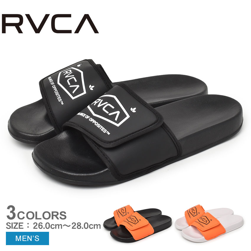 【限定クーポン発行中】ルーカ サンダル メンズ チェーンメール スライドサンダル RVCA CHAINMAIL SLIDE SANDAL BC041999 シューズ シャワーサンダル シャワサン スポーツサンダル スポサン ブランド ロゴ シンプル スポーティ カジュアル サーフ アウトドア