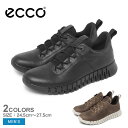エコー スニーカー メンズ GRUUV ECCO 5252240 靴 シューズ レザースニーカー ローカット おしゃれ 防水 ゴアテックス GORE-TEX ブ...