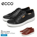 エコー スニーカー メンズ SOFT 7 ECCO 430004 靴 シューズ カジュアルシューズ レザースニーカー ローカット おしゃれ ブランド カジュアル...