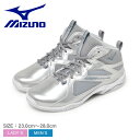 《アイテム名》ミズノ フィットネスシューズ MIZUNO メンズ レディース ウエーブダイバース LG 4 WIDE K1GF2272《アイテム説明》ミズノより「ウエーブダイバース LG 4 WIDE」です。クッション性・安定性を実現するMIZUNO WAVEの波形形状を緩やかにし、柔らかい着地が体感できるように設計されたアイテムです。《カラー名/カラーコード/管理No.》シルバー×ホワイト/03/"16660720"メーカー希望小売価格はメーカーサイトに基づいて掲載しています。製造・入荷時期により、細かい仕様の変更がある場合がございます。上記を予めご理解の上、お買い求め下さいませ。関連ワード：スニーカー 靴 シューズ ハイカット フィットネス スポーツ 運動 ジム ブランド シンプル カジュアルdate 2022/12/27■関連ワード：10代 20代 30代 40代 50代 60代 70代 80代 おすすめ お母さん お父さん ギフト センスのいい パパ ママ ユニーク 人気 使える 初任給 古希 喜ぶ 喜寿 変わった 夫 妻 実用的 家族 彼女 彼氏 感謝 母の日 母娘 母子 母親 父の日 父娘 父子 父親 珍しい 義母 義父 義理 贈り物 還暦Item SpecブランドMIZUNO ミズノアイテムフィットネスシューズスタイルNoK1GF2272商品名ウエーブダイバース LG 4 WIDE性別メンズ レディース原産国Vietnam 他素材アッパー：人工皮革＋合成繊維アウトソール：合成底重量片足：23.0cm 約 233g着用時のサイズ感細身、普通の方標準サイズ甲高、幅広の方1サイズ大きめこちらのアイテムの足入れは標準です。※上記サイズ感は、スタッフが実際に同一の商品を着用した結果です。スタッフ着用の為、個人差があります。参考としてご確認ください。サイズについて詳しくはこちらをご覧下さい。当店では、スタジオでストロボを使用して撮影しております。商品画像はできる限り実物を再現するよう心掛けておりますが、ご利用のモニターや環境等により、実際の色見と異なる場合がございます。ご理解の上、ご購入いただけますようお願いいたします。