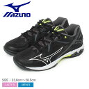 ミズノ ウエーブクロー3 WIDE MIZUNO バドミントンシューズ メンズ レディース ブラック 黒 71GA2444 スニーカー 靴 シューズ スポーツ ...