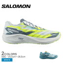 《今だけ！店内全品ポイントアップ》サロモン スニーカー メンズ AERO VOLT SALOMON L47045100 L47129200 靴 シューズ ランニング アウトドア ハイキング ウォーキング トレーニング メッシュ 軽量 通気性 クッション性 ホワイト 白 イエロー ブルー 青 オレンジ