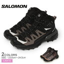 【今だけクーポン配布中】サロモン ハイキングシューズ レディース X ULTRA 360 MID GORE-TEX SALOMON L47448600 L474...