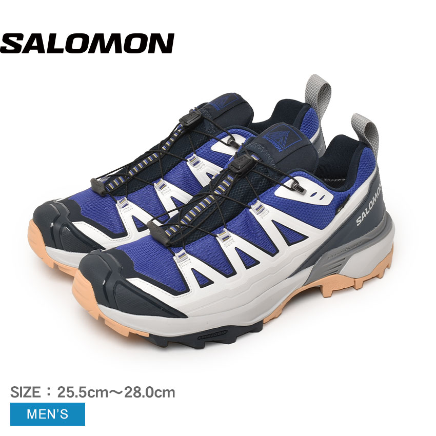 《今だけ！店内全品ポイントアップ》サロモン トレイルハイキングシューズ メンズ X ULTRA 360 EDGE GTX SALOMON L47463300 靴 シューズ 耐久性 耐候性 安定性 クッション性 ハイキング ランニング ランニングシューズ