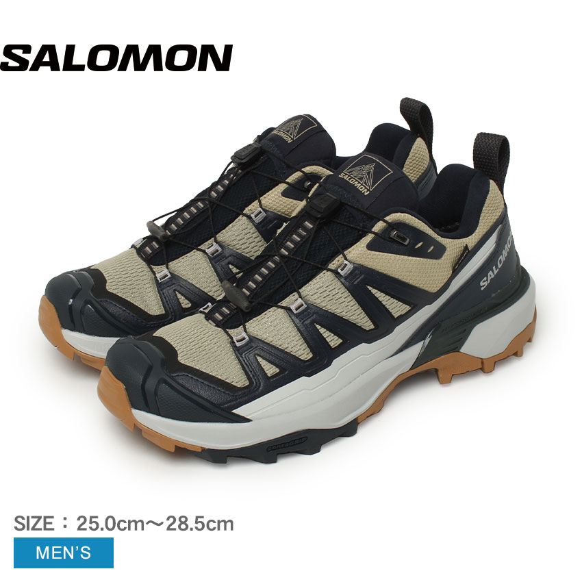 《今だけ！店内全品ポイントアップ》サロモン トレイルハイキングシューズ メンズ X ULTRA 360 EDGE GTX SALOMON L47526400 靴 シューズ 耐久性 耐候性 ゴアテックス GORE-TEX ハイキング ランニング ランニングシューズ