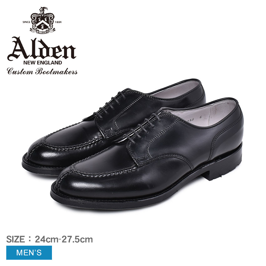 【今だけクーポン配布中】ALDEN オールデン ドレスシューズ クロムエクセル コマンドソール メンズ ブランド シューズ トラディショナル ビジネス フォーマル 馬革 革靴 靴 紳士靴 黒 通勤 通学 会社員 大人 高級靴