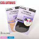 《今だけ！店内全品ポイントアップ》【ゆうパケット配送】コロンブス COLUMBUS インソール フットソリューション つま先用 FOOT SOLUTION FOR TOE ブランド 靴 シューズ パンプス 革靴 ズレ防止 抗菌 黒 中敷き つま先 22cm 22.5cm 23cm 23.5cm 24cm 24.5cm 男女兼用