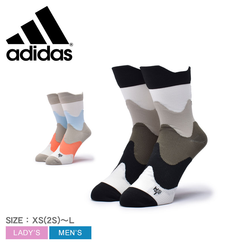 【今だけクーポン配布中】アディダス ソックス メンズ レディース マリメッコ トレーニングソックス ADIDAS MARIMEKKO TRAINING SOCKS HT1624 HZ1584 靴下 トレーニング 運動 スポーツ Marimekko マリメッコ クルー丈 ソックス マルチカラー 北欧 クッション性