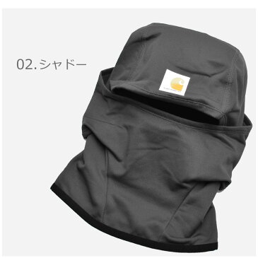 【限定クーポン配布】CARHARTT カーハート 帽子 フォース ヘルメット ライナー マスク FORCE HELMET LINER MASK メンズ レディース ヘッドウェア バラクラバ フェイスマスク アウトドア フリース 帽子 通勤 通学 黒 目出し帽 防寒 誕生日 プレゼント ギフト 母の日