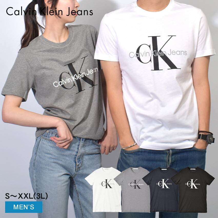 楽天市場】Calvin Klein(柄ロゴ)(Tシャツ・カットソー 楽天市場】Calvin Klein(柄ロゴ)(Tシャツ・カットソー