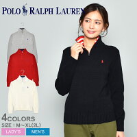 今だけ使えるクーポン対象★ ラルフローレン セーター ニット ハイネック レディース メンズ ポロ POLO RALPH LAUREN ボーダー 無地 ワンポイント ジップ カジュアル ゴルフ おしゃれ 人気 ブランド 長袖 服 誕生日 プレゼント ギフト