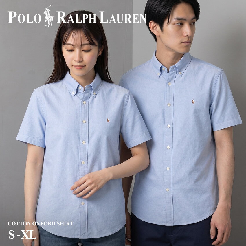 ポロ ラルフローレン 半袖シャツ メンズ レディース ワンポイント オックスフード スポーツ シャツ POLO RALPH LAUREN 323 886742 トップス 半袖 シャツ ボタンダウンシャツ 刺繍 ワンポイント ブランド カジュアル トラッド シンプル 人気 おしゃれ|slz|