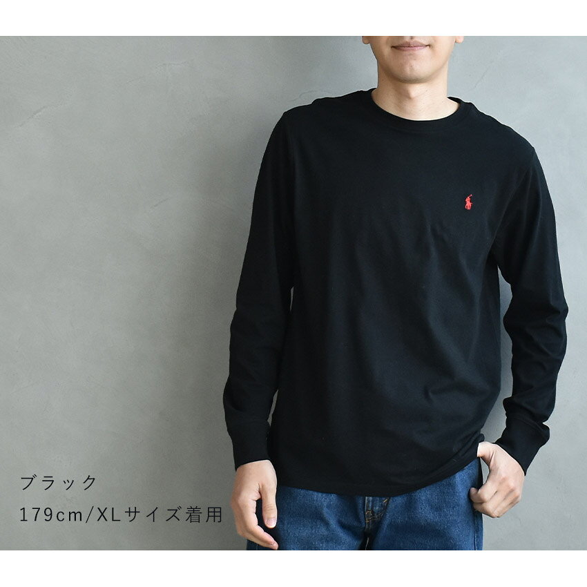 ポロ ラルフローレン 長袖Tシャツ メンズ レディース L／S CREWNECK T SHIRT POLO ...