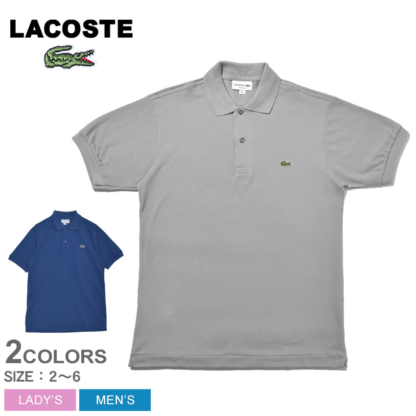 ラコステ ラコステ 半袖ポロシャツ メンズ レディース クラシック ピケ ポロシャツ LACOSTE CLASSIC PIQUE POLO L1212 ポロシャツ トップス ブランド クラシック レトロ スポーツ ゴルフ テニス ワニ ロゴ ワンポイント 無地 半袖