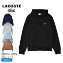 《今だけ！店内全品ポイントアップ》ラコステ パーカー メンズ HOODED CTN FLEECE LACOSTE SH9623 ウエア トップス スエット スウェット トレーナー フーディ 長袖 ロングスリーブ 裏起毛 定番 人気 ブランド フード プルオーバー ワンポイント ロゴ 刺繍 ワニ 男性用