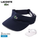 【今だけクーポン配布中】ラコステ 帽子 メンズ バックストラップ バイザー LACOSTE BACK STRAP VISOR RK3592-001 RK3592...