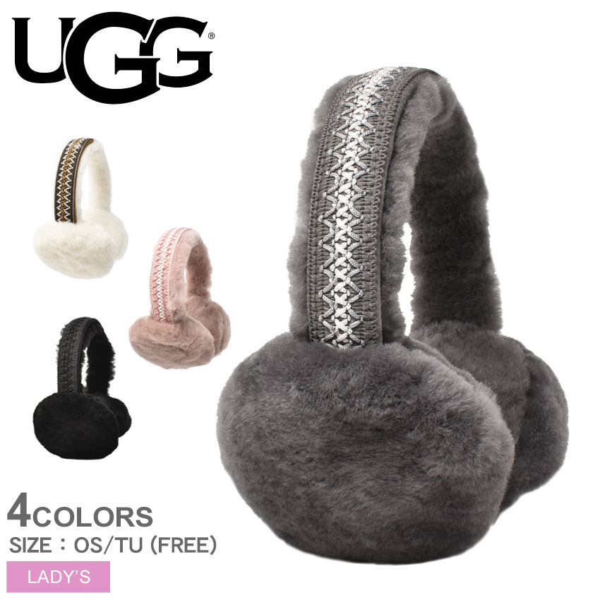 【今だけクーポン配布中】アグ 耳あて レディース シープスキン イヤーマフ タスマン UGG SHEEPSKIN EARMUFF TASMAN 20496 イヤーマフラー イヤマフ ブランド 防寒 保温 シンプル カジュアル おしゃれ 女性 プレゼント ギフト 贈り物 コンパクト 通勤 通学 ブラウン