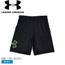 《今だけ！店内全品ポイントアップ》アンダーアーマー ハーフパンツ メンズ UA TECH GRAPHIC SHORT UNDER ARMOUR 1306443 パンツ ボトムス パンツ 半ズボン スポーツ トレーニング ランニング ジョギング フィットネス ジム 運動 人気 速乾 グリーン ブラック 黒