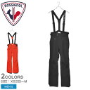 【今だけクーポン配布中】ロシニョール クラシック スキー パンツ ボトムス ROSSIGNOL QLASSIQUE SKI PANTS メンズ RLIMP15 ブラック 黒 レッド 赤 パンツ ウィンタースポーツ 雪 スポーツ 運動 防水 撥水 防寒 ブランド シンプル ロング丈