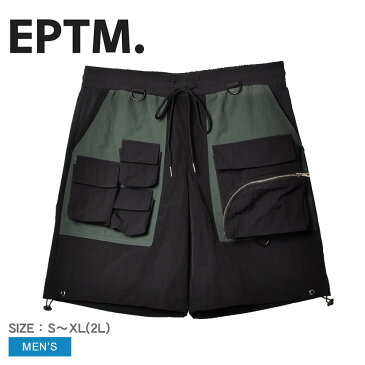 【限定クーポン発行中】エピトミ パンツ メンズ トレイルブレイザーショートパンツ EPTM TRAILBLAZER SHORTS EP10376 ボトムス ショート丈 ハーフパンツ シンプル カジュアル シンプル 定番 ベーシック ストリート ブラック 黒