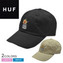 ハフ 帽子 レディース 《今だけ！店内全品ポイントアップ》ハフ キャップ メンズ レディース HAT HUF HT00738 ストラップバックキャップ カーブドバイザー アジャスター ワンポイント ストリート スケート ロゴ 刺繍 帽子 おしゃれ カジュアル シンプル スケーター スケボーギフト プレゼント