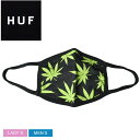 【処分クーポンで10%OFF】【ネコポス配送】ハフ プラントライフマスク マスク HUF メンズ レディース AC00540 ブラック 黒 グリーン 緑 マスク オシャレ ブランド ファッション 衛生管理 感染対策 植物柄
