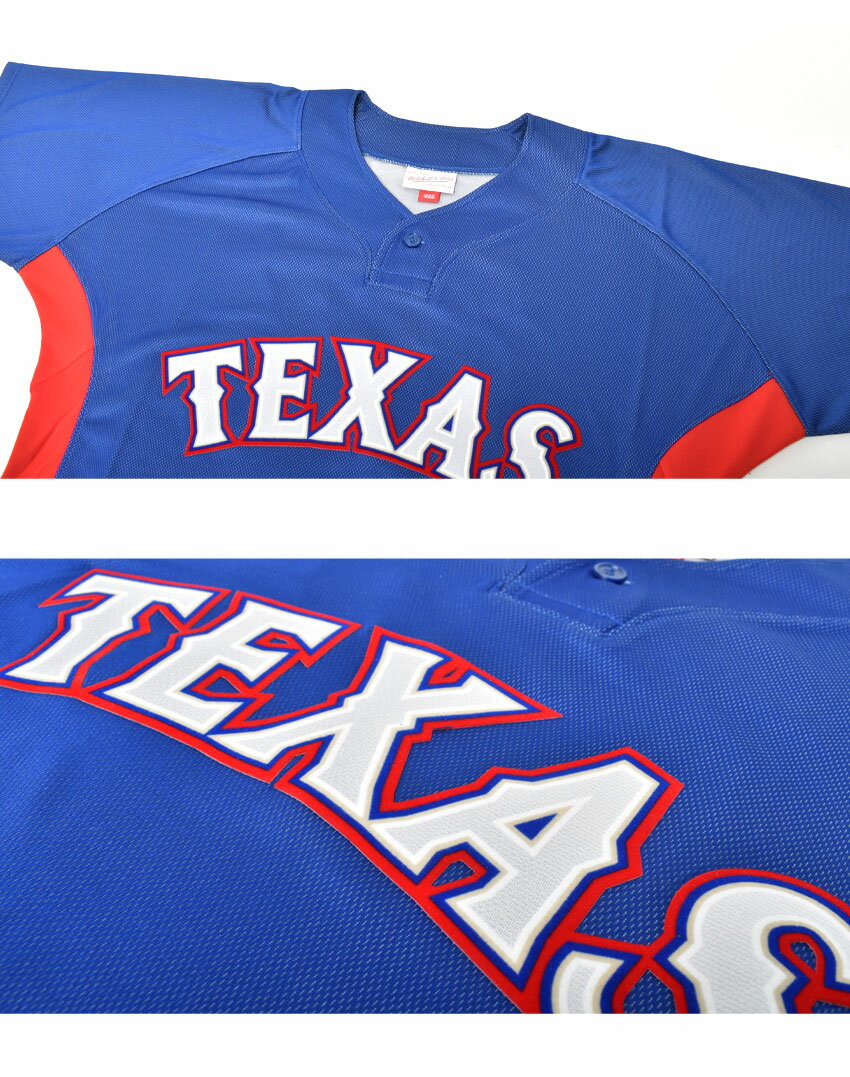 【今だけクーポン配布中】ミッチェルアンドネス ユニフォーム メンズ MLB AUTHENTIC VLADIMIR GUERRERO TEXAS RANGERS 2010 BP JERSEY MITCHELL ＆ NESS ABPJ3349-TRN10VGUROYA ウエア トップス ブラディミール・ゲレーロ MLB ZSPO ベースボールジャージ ストリート 3