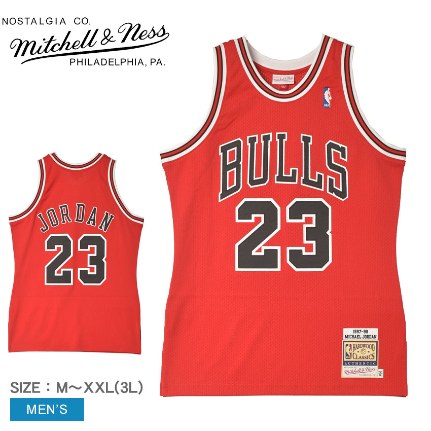 ںݥۥߥåͥ ˥ե  ƥå㡼 ֥륺 199798 ޥ른硼 MITCHELLNESS Authentic Jersey Chicago Bulls