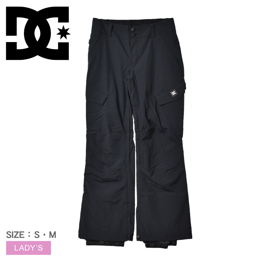 《今だけ！店内全品ポイントアップ》DCシューズ ロングパンツ レディース NONCHALANT PANT DCSHOECOUSA ADJTP03019 ブランド スノボ スキー スキーウェア スノーボード ズボン ボトムス ウィンタースポーツ おしゃれ 防寒 パンツ 冬 ロング丈 ブラック 黒 ブラウン