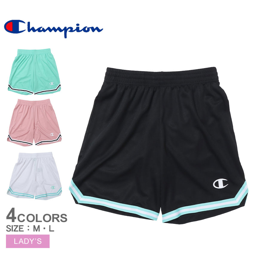  チャンピオン ショートパンツ レディース ウィメンズ ショーツ CHAMPION CW-ZB552 パンツ ショート ボトムス ウエア スポーツウエア トレーニングウエア トレーニング ジム スポーティー 短パン 半ズボン 吸汗