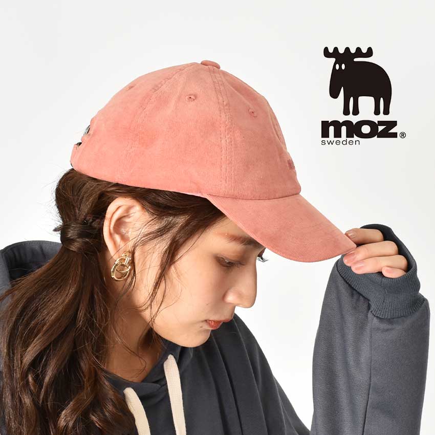 【限定クーポン発行中】モズ 帽子 コーデュロイキャップ キャップ MOZ メンズ レディース ブラック 黒 ブラウン ベージュ おしゃれ UV 紫外線 キャップ ブランド かわいい シンプル ユニセックス 男女兼用 誕生日 プレゼント ギフト