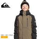 クイックシルバー ジャケット キッズ MISSION BLOCK YOUTH JK QUIKSILVER KJK243410 アウター 子ども用 スノボ スノー...