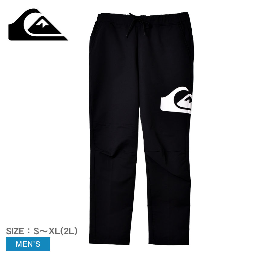 《今だけ！店内全品ポイントアップ》クイックシルバー スノーウェア メンズ QT WARM CLOTH ACTION PANTS QUIKSILVER QPT224081 ウエア ボトムス ズボン ロングパンツ スノーボード スノボ スキー スノーギア シンプル 防水 耐水 透湿 10K ブラック 黒