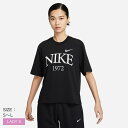 【ネコポス配送】【今だけクーポン配布中】ナイキ 半袖Tシャツ レディース NSW クラシックス ボクシー 半袖Tシャツ NIKE FQ6601 ウエア トップス ブランド カジュアル シンプル ドロップショルダー ゆったり スウッシュ スポーティ スポーツ 半袖 国内正規品