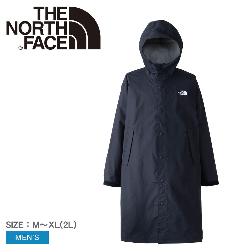 ザ ノースフェイス レインコート メンズ プリューデントコート THE NORTH FACE PRUDENT COAT NP12432 アウター コート レイン 雨具 雨合羽 雨がっぱ 合羽 かっぱ ロング丈 ロング軽量 防水 透湿 アウトドア 上着 フード 長袖