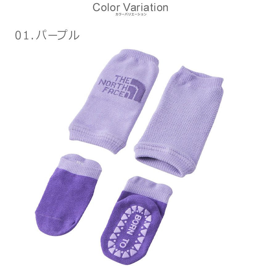 【今だけクーポン配布中】ザ・ノース・フェイス レッグウォーマー＆ソックスセット ベビー ジュニア ヌプシレッグウォーマー＆ソックスセット THE NORTH FACE NUPTSE LEG WARMER＆SOCKS SET NNB82410 国内正規品 ザ ノース フェイス