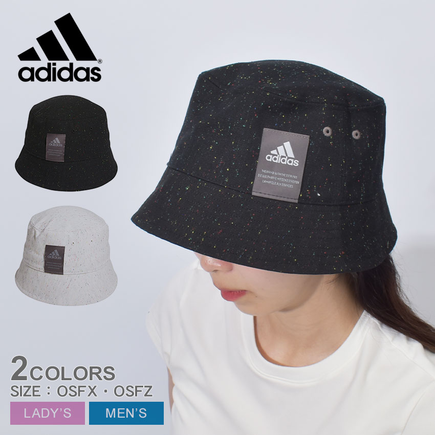【今だけクーポン配布中】アディダス 帽子 メンズ レディース MH シーズナルバケットハット ADIDAS IKK17 ユニセックス 男女兼用 バケハ ハット シンプル スポーティ フェス スポーツ アウトドア キャンプ カジュアル 運動 定番 ロゴ 国内正規品