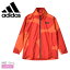 《今だけ！店内全品ポイントアップ》アディダス ジャケット レディース マリメッコ TRAVEER RAIN. RDY ジャケット ADIDAS DJ869 ウェア トップス レインジャケット 雨 梅雨 シンプル ジップアップ アウトドア 運動 おしゃれ フード フルジップ オレンジ レッド 赤